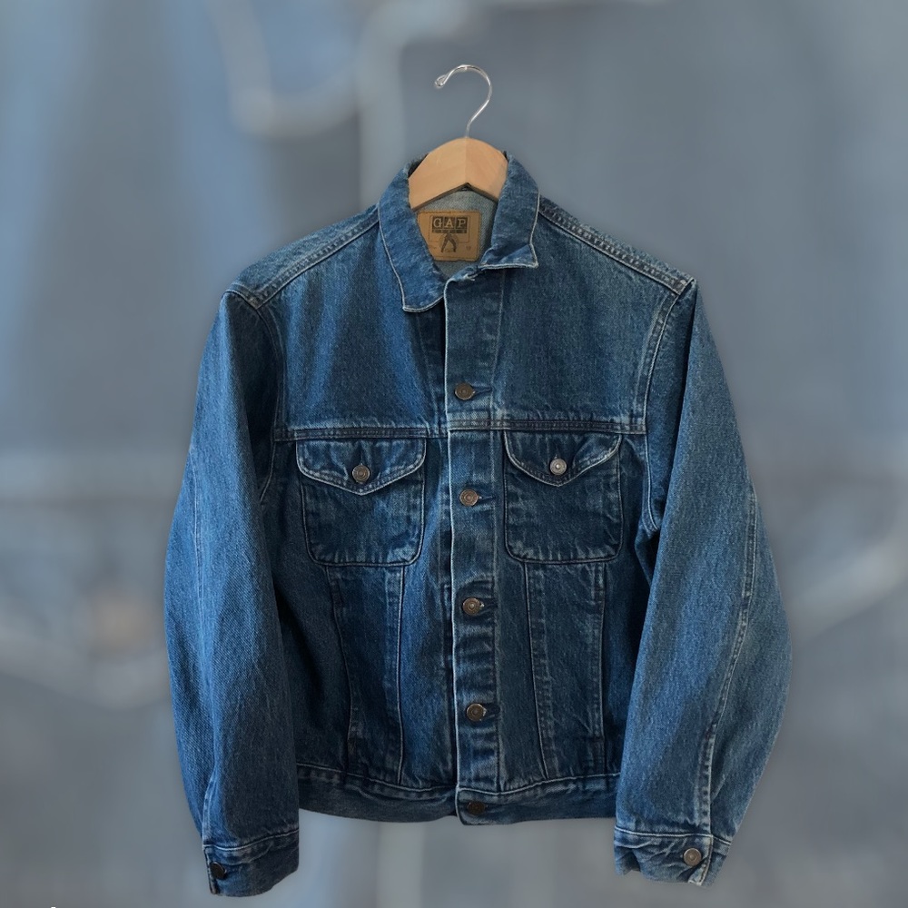 Classic Blue Denim Jacket VINTAGE Gap